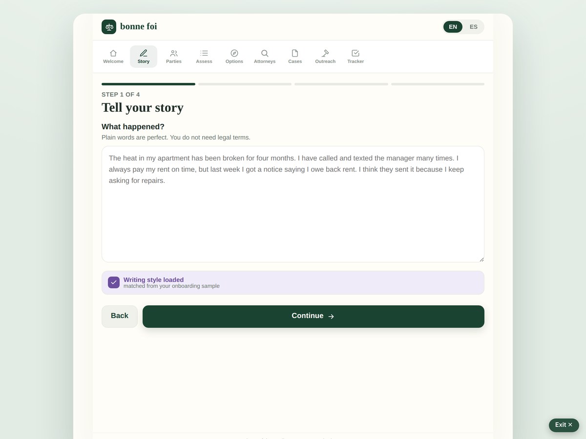 Outreach and tracker